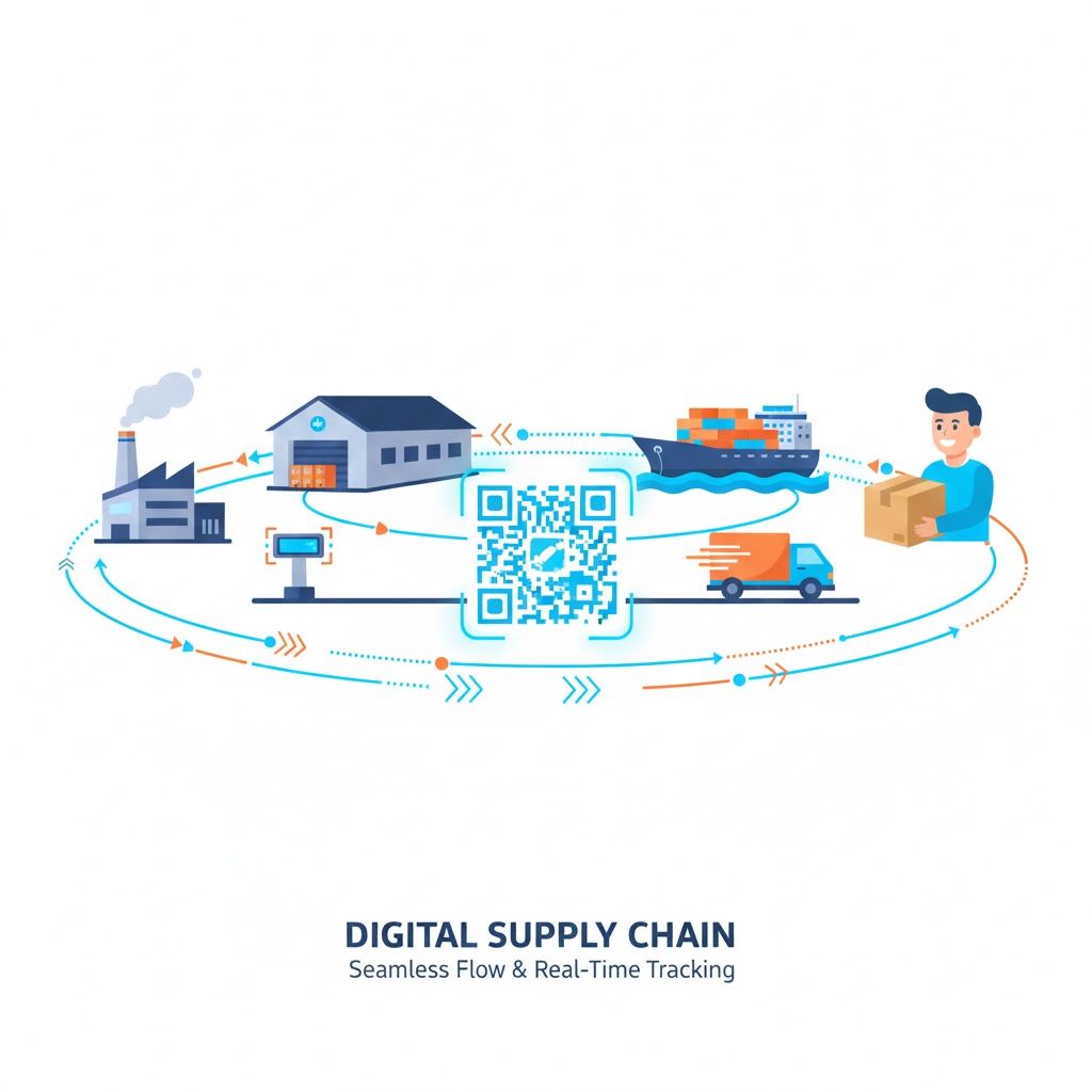 QR Code Trong Ngành Logistics Và Chuỗi Cung Ứng: Chuẩn Hóa Theo Dõi Và Tăng Minh Bạch Vận Hành