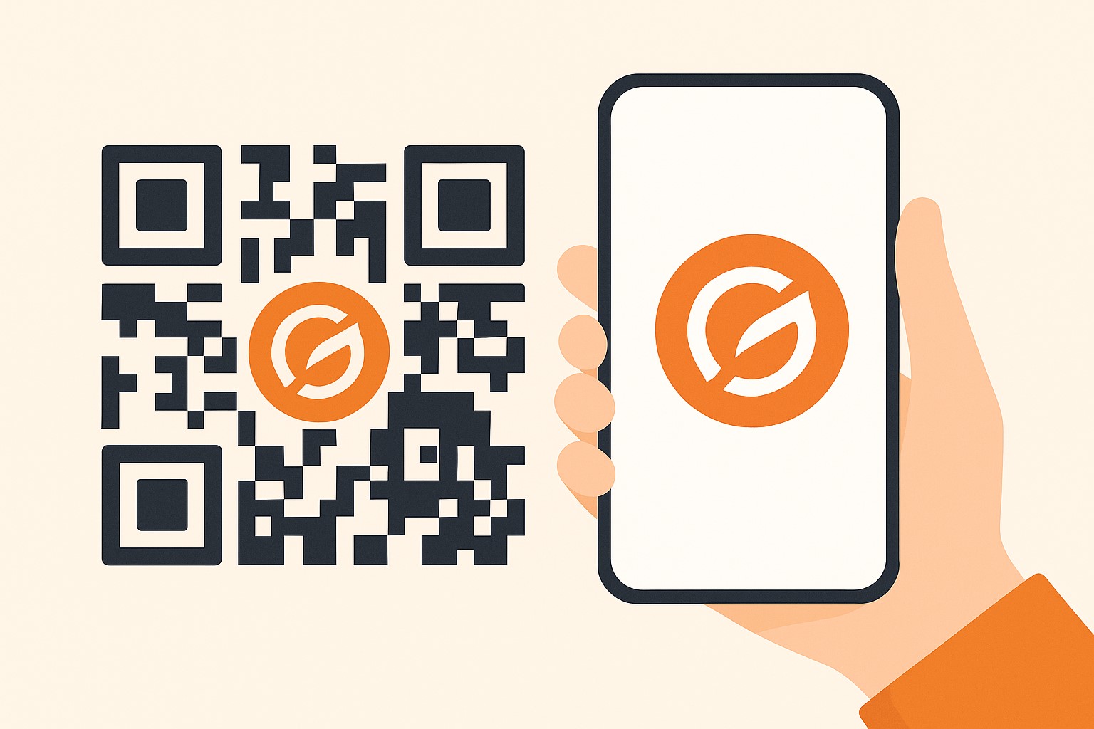 Arahan untuk menambah logo jenama pada kod QR di qrcode-gen.com