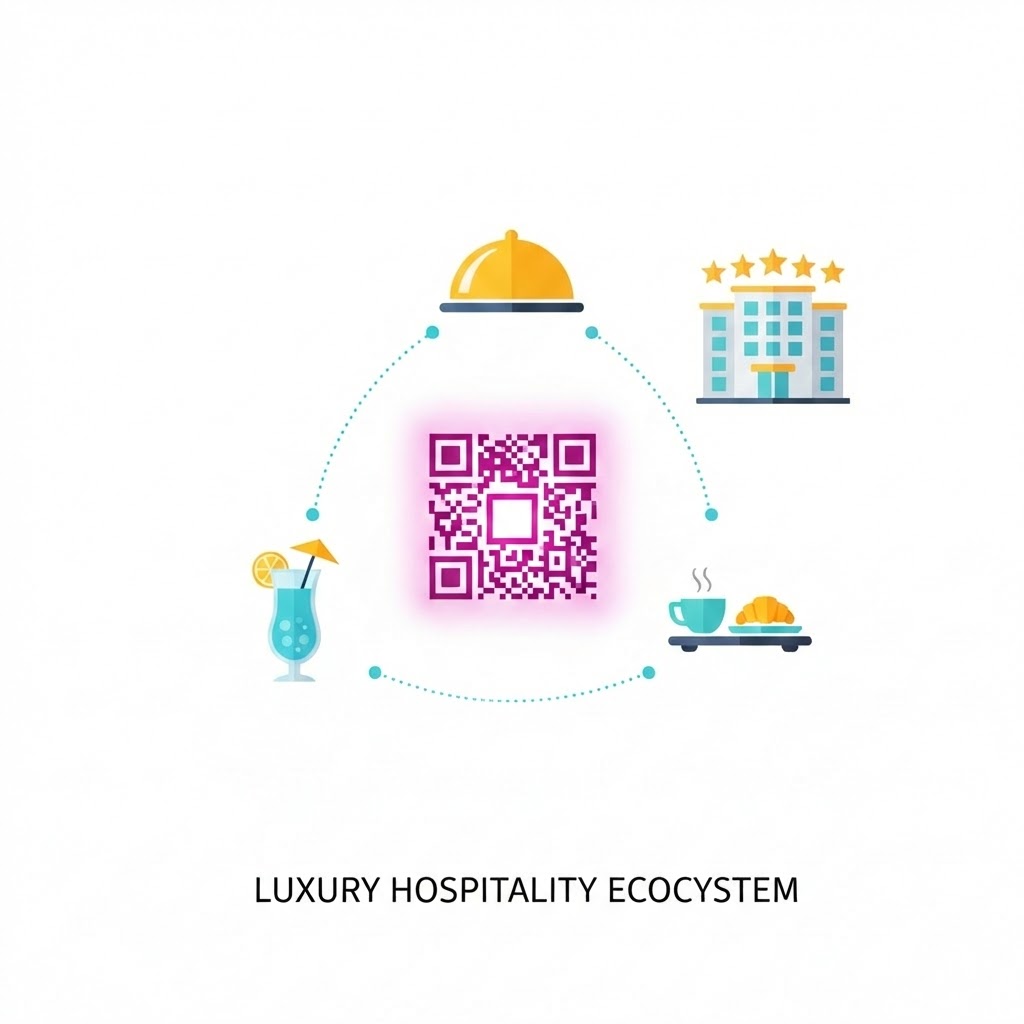 Xu Hướng Nóng: Menu QR Code Trở Thành Tiêu Chuẩn 5 Sao Tại Các Khách Sạn Hàng Đầu Việt Nam