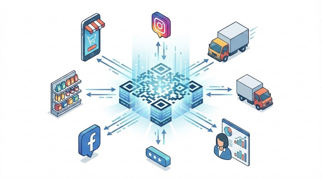 Khám Phá Cách QR Code Trở Thành Điểm Chạm Dữ Liệu Trong Bán Lẻ Đa Kênh