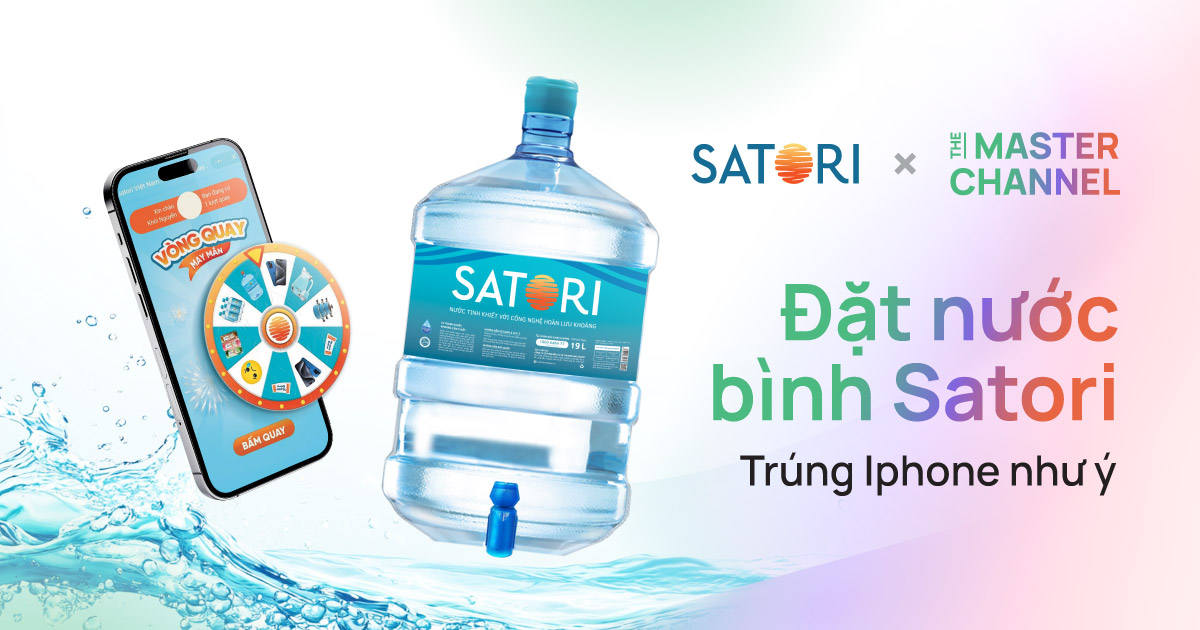 Satori bắt tay The Master Channel triển khai chiến dịch promotion quy mô lớn đầu tiên