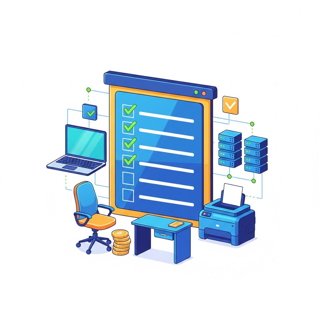 Checklist 10 Bước Triển Khai Thành Công Hệ Thống Quản Lý Tài Sản Cho Người Mới Bắt Đầu