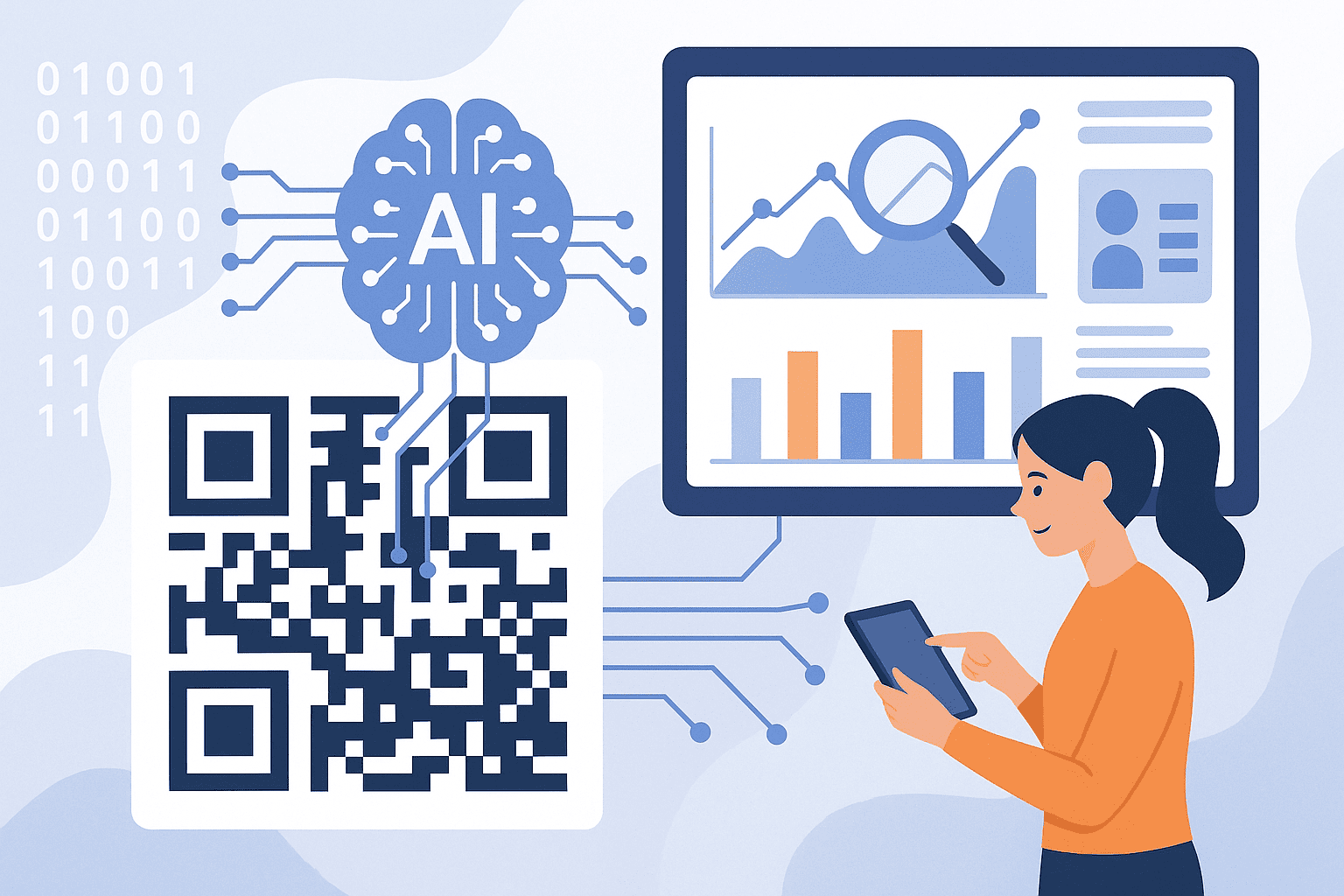 AI วิเคราะห์ข้อมูล QR Code เพื่อเข้าใจการสแกน