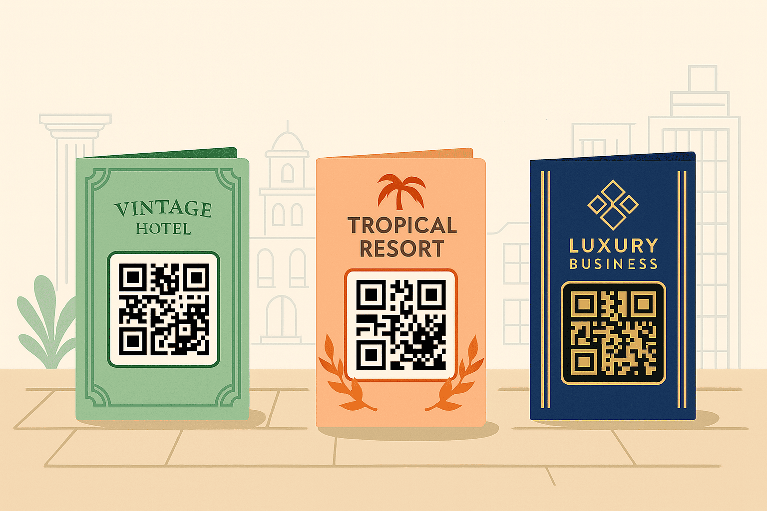 Tawan Tetamu Anda: Sesuaikan Menu Kod QR Mengikut Tema dan Gaya Hotel Anda