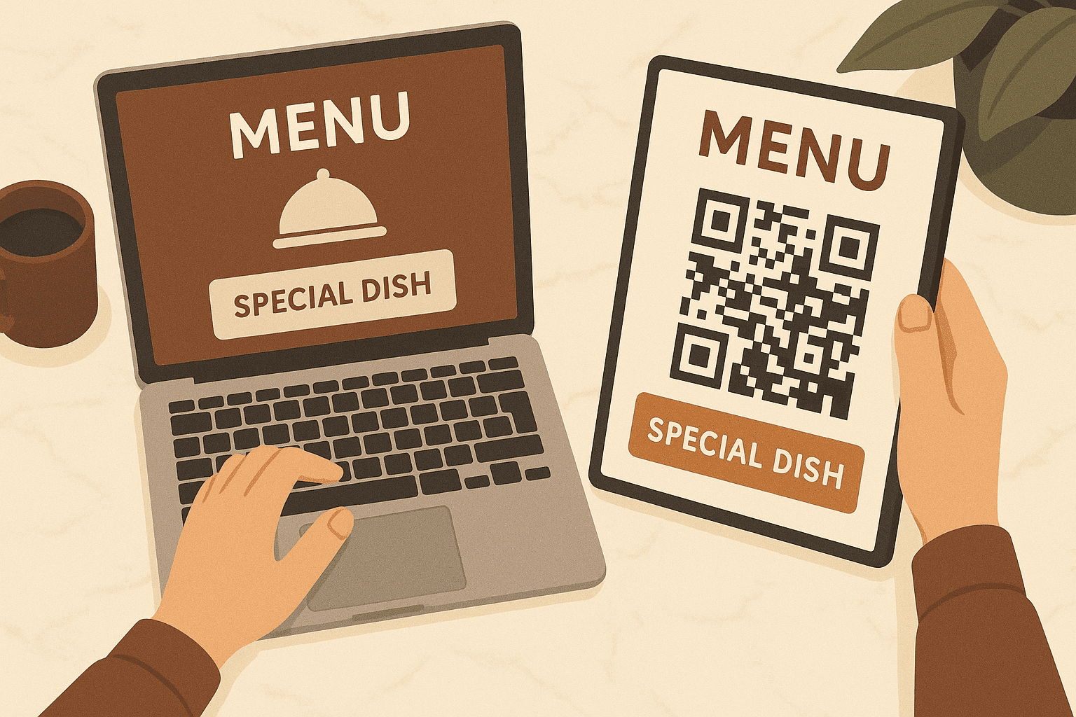 How to Change the Daily Specials on the QR Code Menu