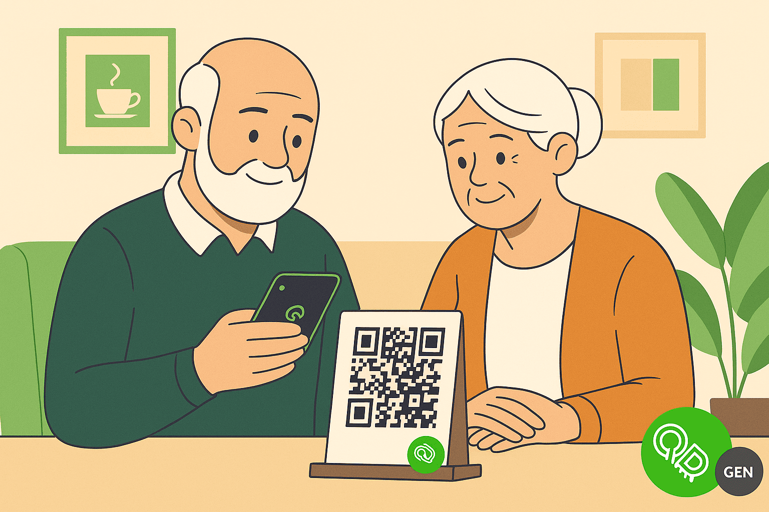 QR Menu Code Có Thật Sự Thân Thiện Với Người Lớn Tuổi ?