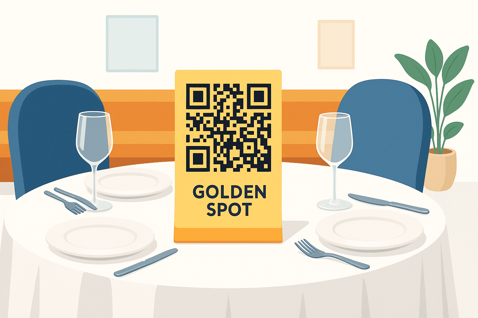 Penempatan Utama: Di Mana Lokasi Terbaik Meletakkan Menu Kod QR di Meja Makan dan Kaunter Sambut Tetamu untuk Memaksimumkan Kadar Imbasan?