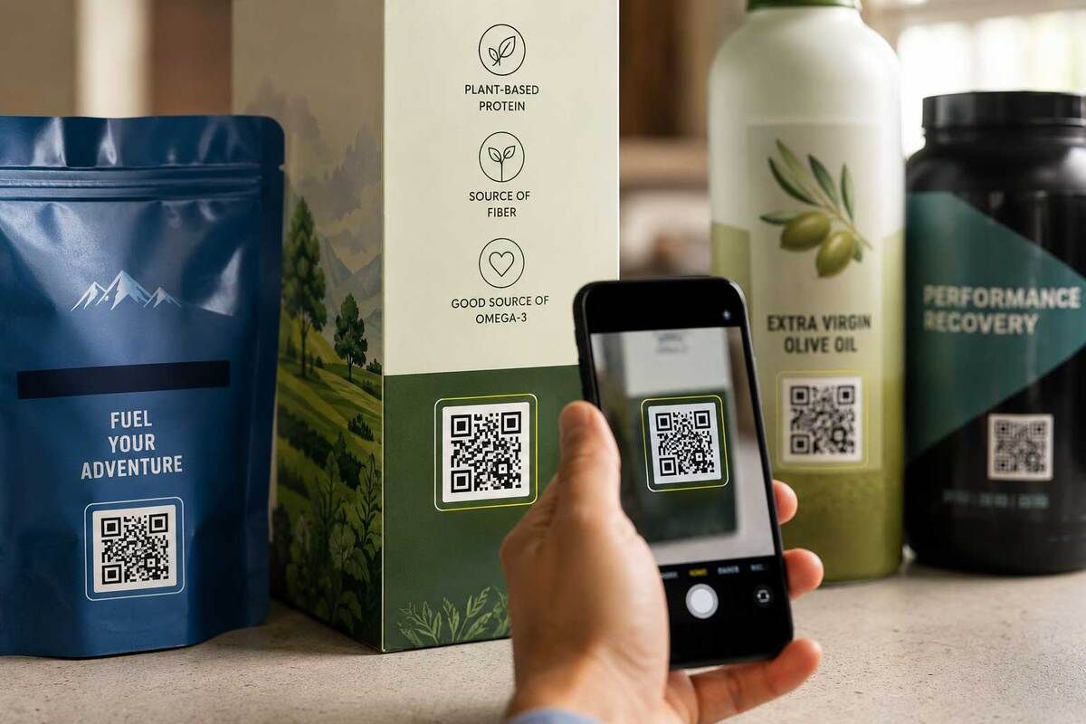 Strict technical printing specifications prevent barcode blurring, glare, and quiet zone interference